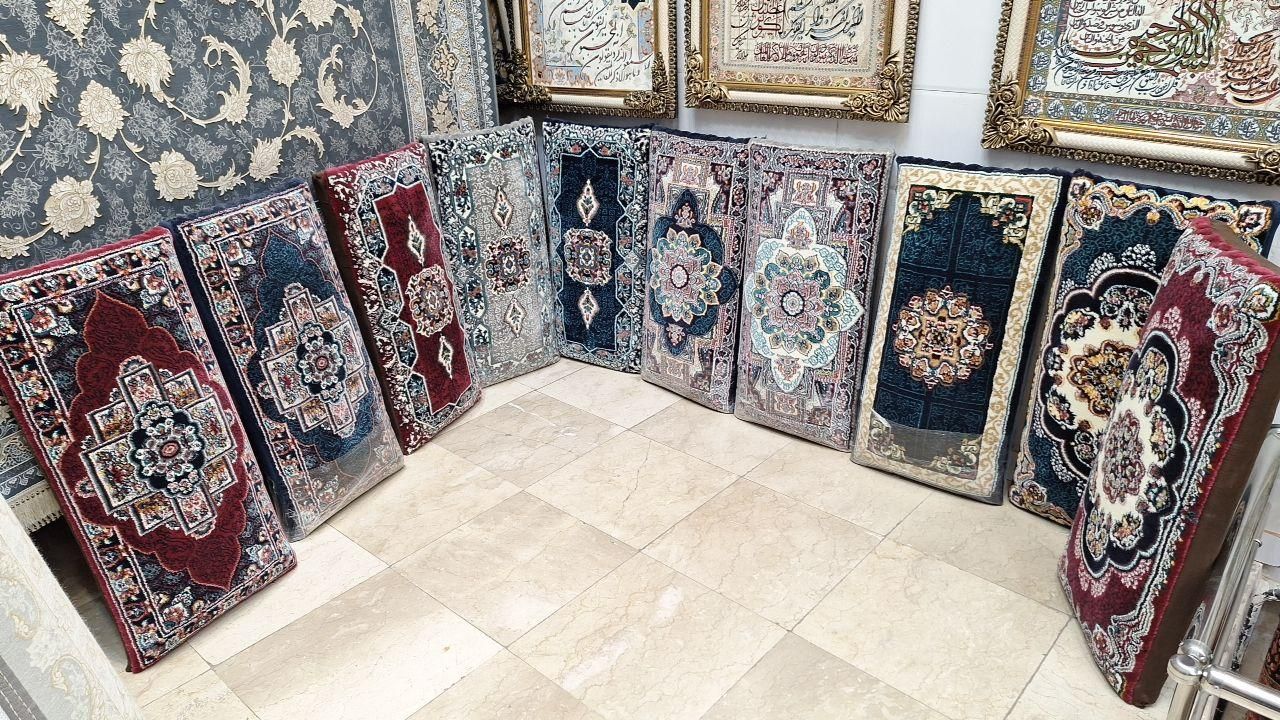 پشتی قرمز سنتی پشتی لاکی ایرانی ارامش نگارین|پشتی|مشهد, امیر|دیوار