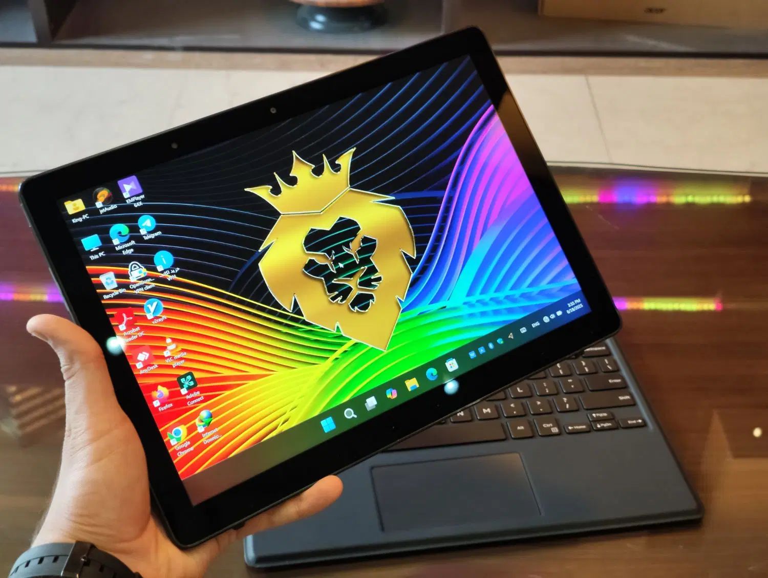 مینی لپتاپ تبلت i5 نسل 8 فول امکانات Dellسیمکارتی|رایانه همراه|تهران, میدان ولیعصر|دیوار