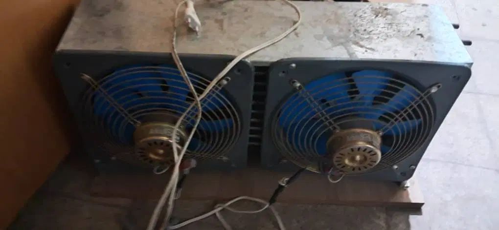کندانسور ۲فن برقی درحدنو|کولر گازی و فن‌کوئل|تهران, ائمه اطهار|دیوار