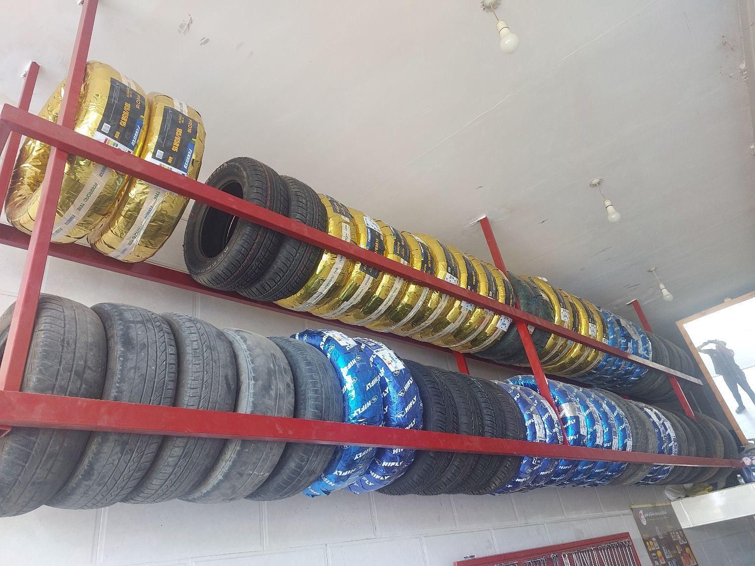 لاستیک پراید تیبا ساینا سمند ۲۰۶ دنا ۴۰۵ پژو پیکان|قطعات یدکی و لوازم جانبی|کاشان, راه آهن کاشان|دیوار