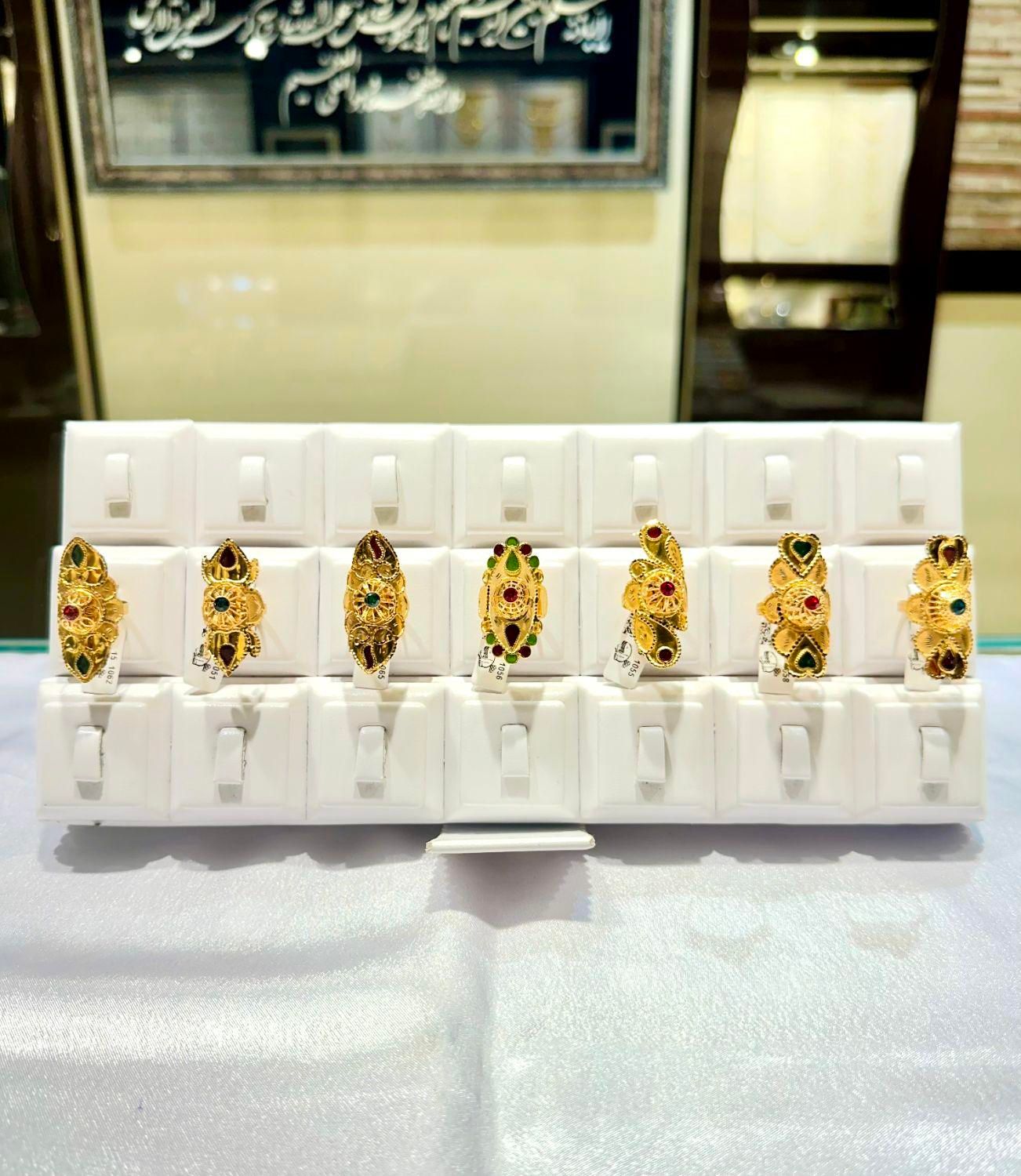 انگشتر خلیجی طلا|جواهرات|بندرعباس, |دیوار