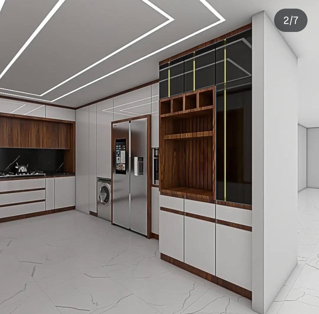 طراحی و اجرای انواع کابینت و کمد دیواری ...|خدمات پیشه و مهارت|سیرجان, |دیوار