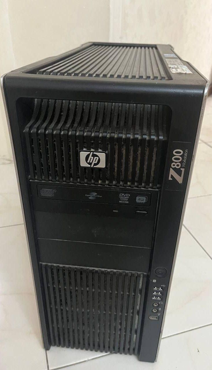 کیس workstation HP Z800 گرافیک 1080 48g ram|رایانه رومیزی|تهران, جنت‌آباد جنوبی|دیوار