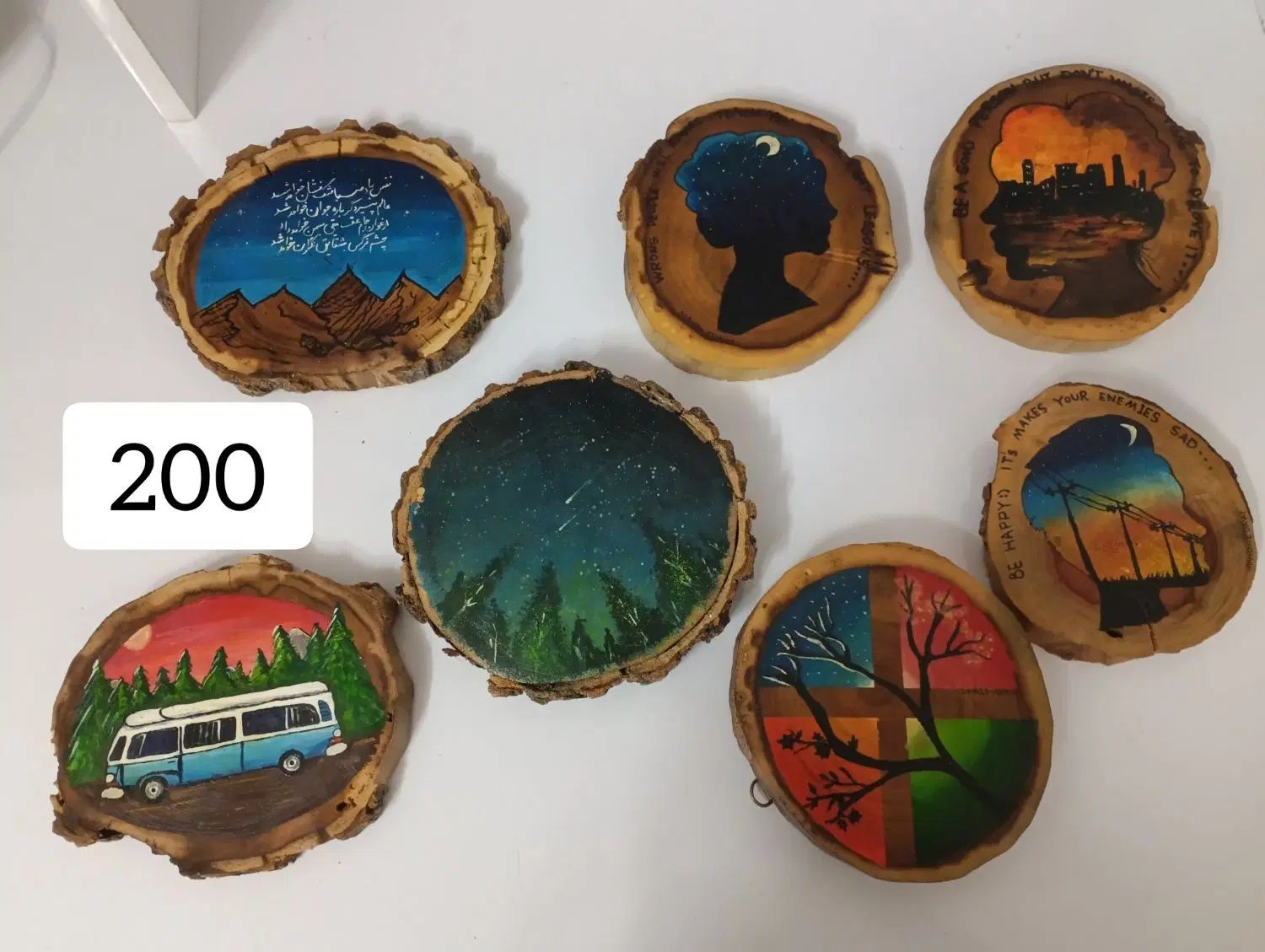 نقاشی رو چوب|تابلو، نقاشی، عکس|زاهدان, |دیوار