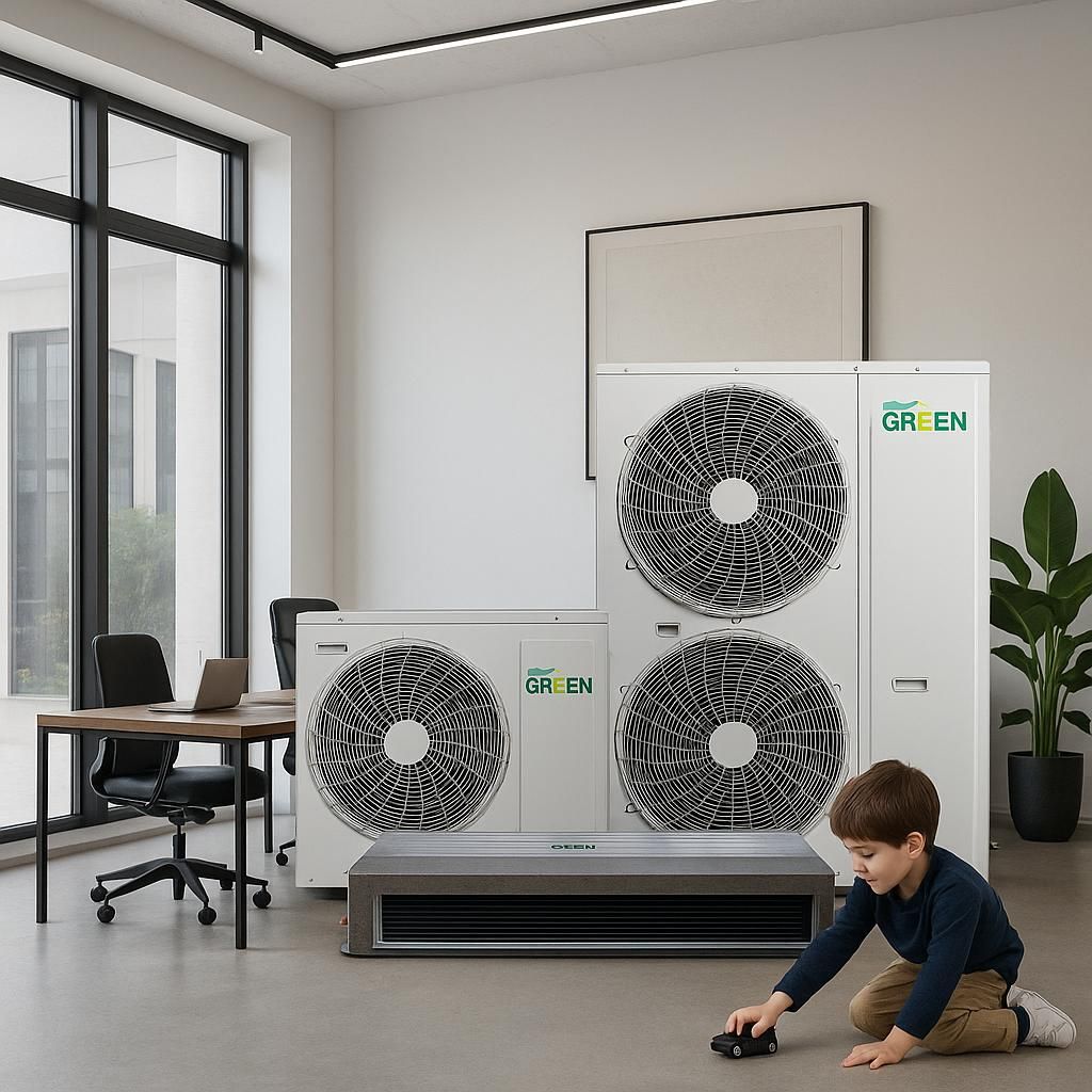 داکت اسپلیت گرین  Green   همراه لیست قیمت|کولر گازی و فن‌کوئل|تهران, امجدیه (خاقانی)|دیوار