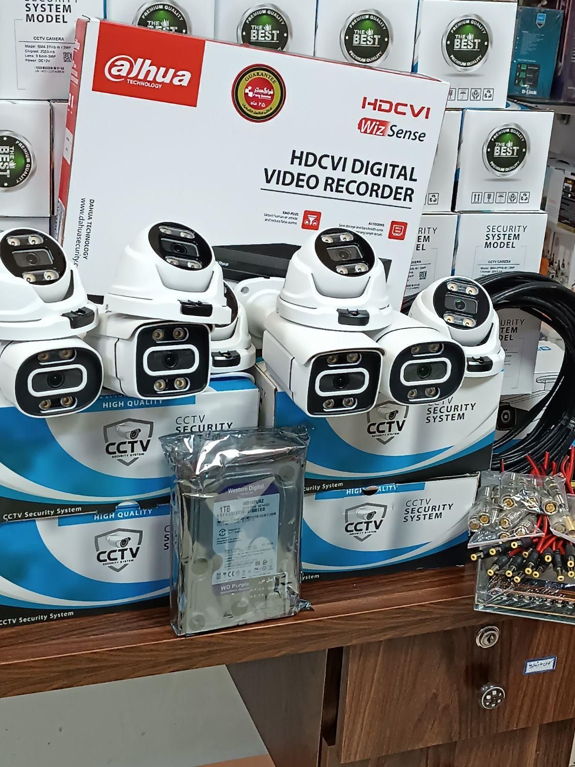 پک دوربین مداربسته تشخیص چهره(پایین‌ترین قیمت چین)|دوربین مداربسته|قدس, شهر‌قدس|دیوار