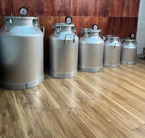 گلابگیر، عرقگیر، تقطییر 22لیتری سایزبندی|ظروف پخت‌وپز|مشهد, گاز|دیوار