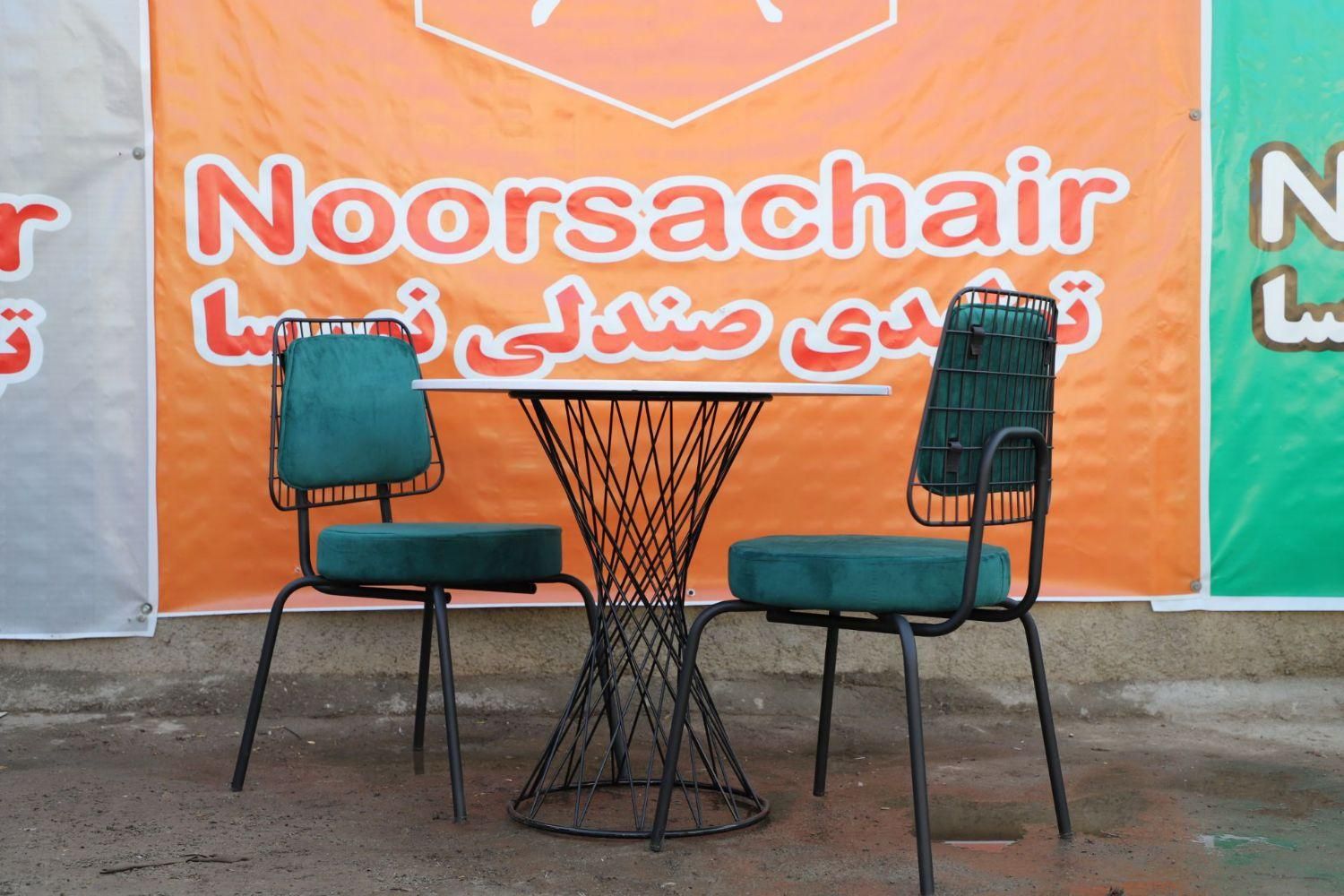 میزوصندلی غذاخوری فلزی۴نفرهmatilda5/4|میز و صندلی غذاخوری|رشت, آزادگان|دیوار