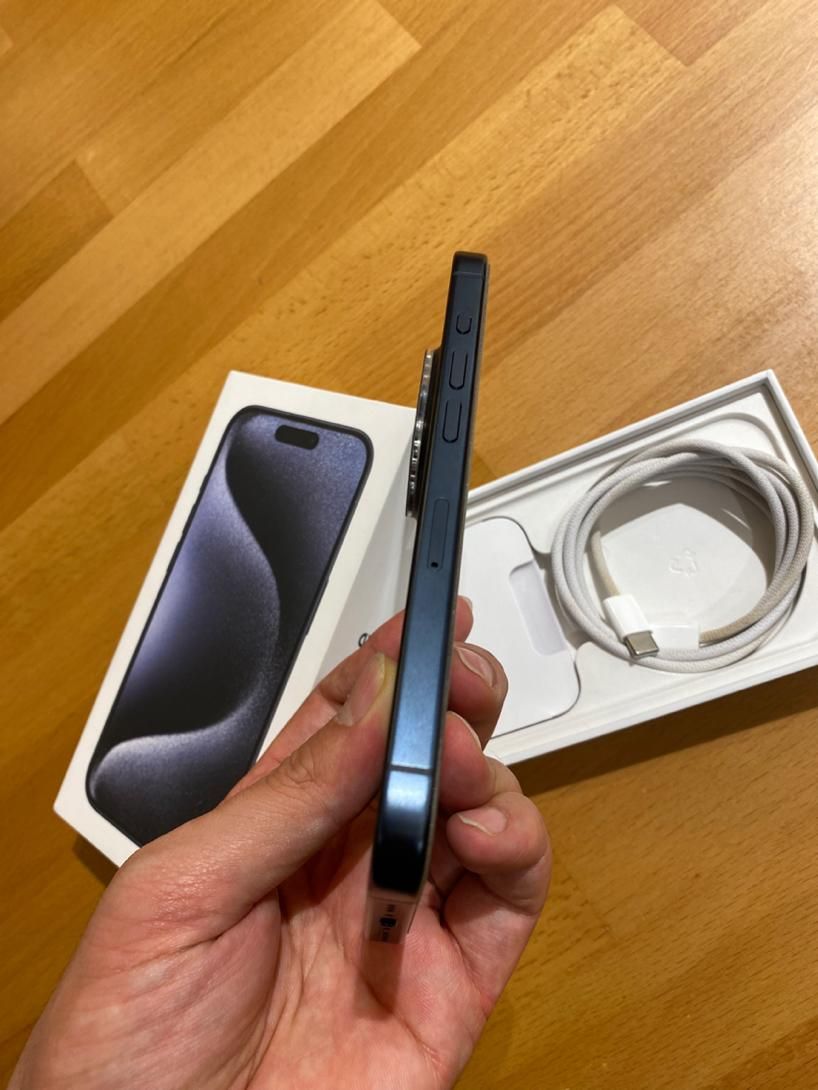 اپل iPhone 15 Pro با حافظهٔ ۱۲۸ گیگ ریجستر شده|موبایل|تهران, زعفرانیه|دیوار