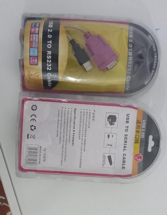 کابل تبدیل USB به سریال RS232|قطعات و لوازم جانبی رایانه|بندر کنگان, |دیوار