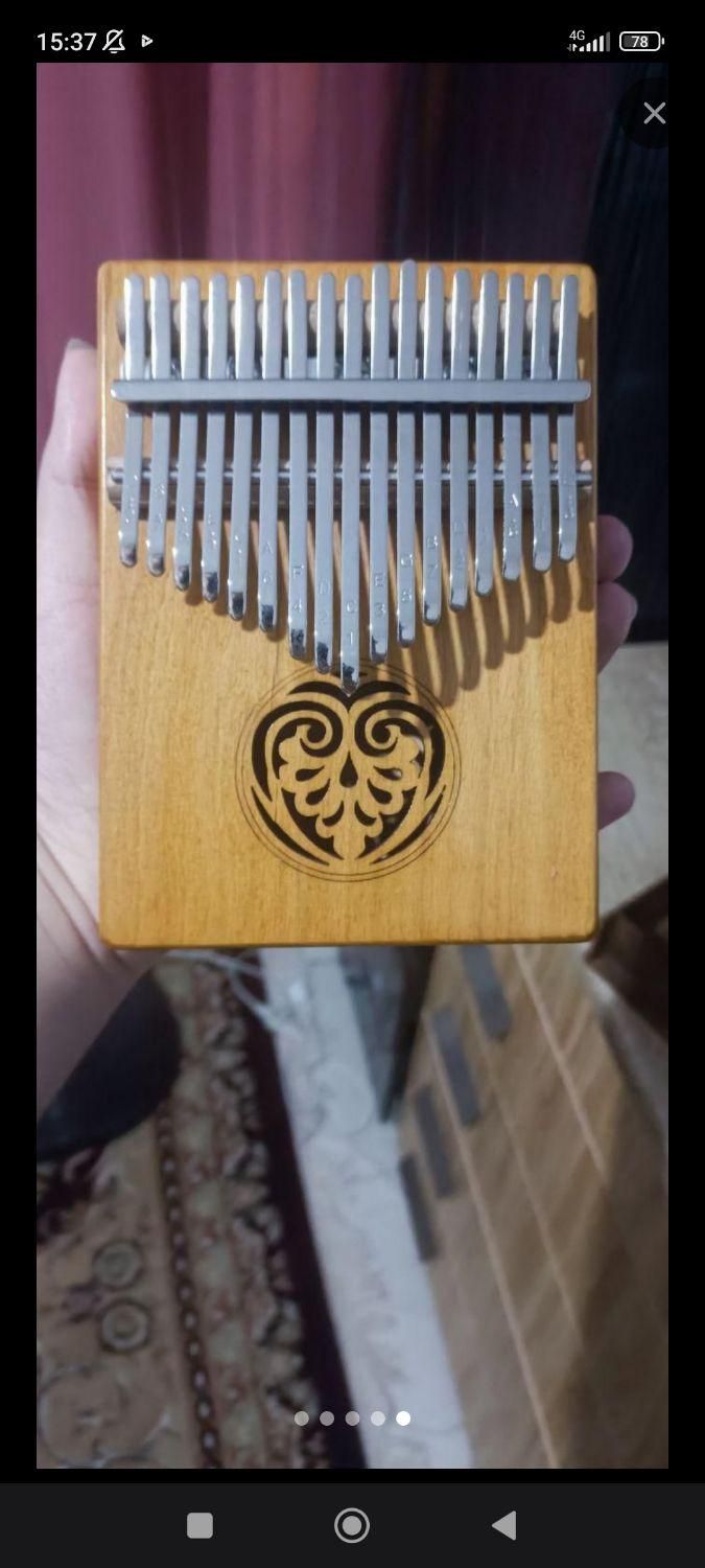 ساز کالیمبا کاملا نو استفاده نشده با جعبه و چکش|سازهای سنتی|سبزوار, توحیدشهر|دیوار