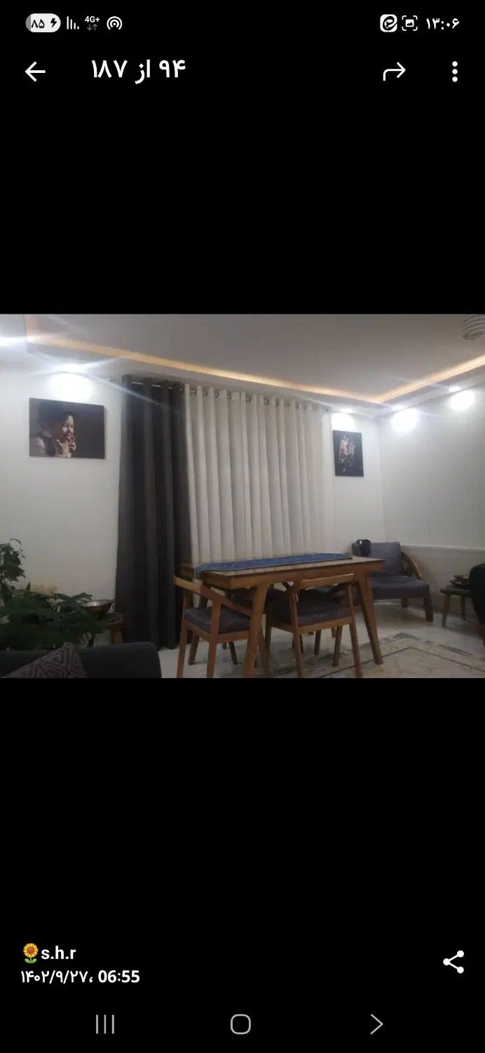 پرده ساتن|پرده، رانر، رومیزی|تهران, جنت‌آباد شمالی|دیوار