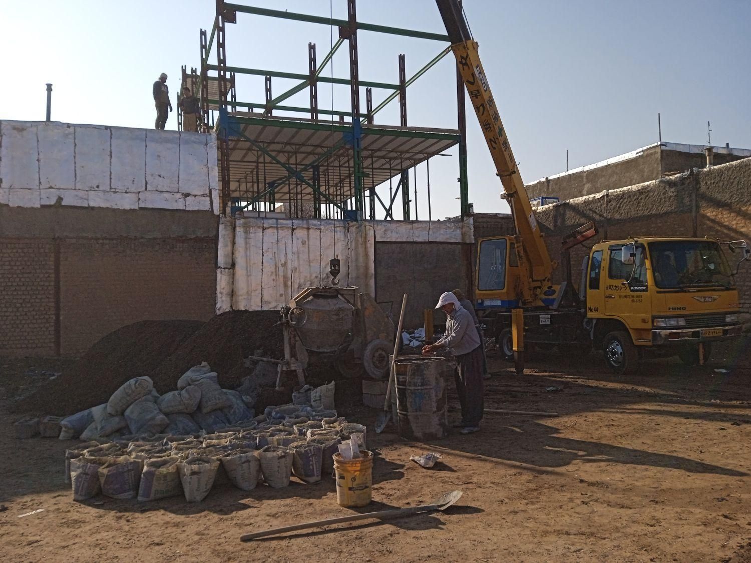 آرموتور بندی و اجرای سقف وتیرچه|خدمات پیشه و مهارت|کوهدشت, |دیوار