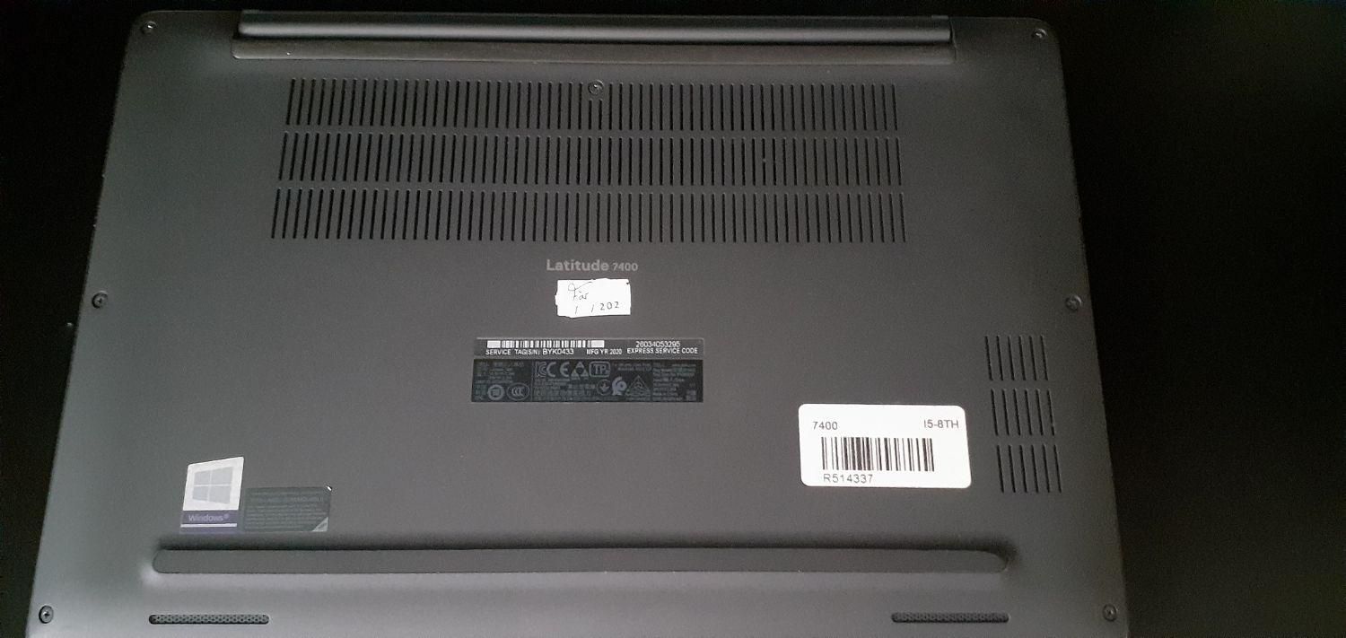 لپ تاپ دل latitude 7400 core i5|رایانه همراه|تهران, حکیمیه|دیوار
