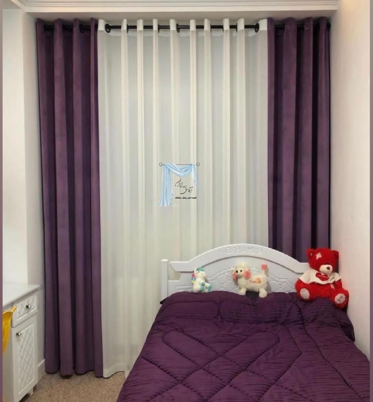 پرده .|پرده، رانر، رومیزی|هشتگرد, |دیوار