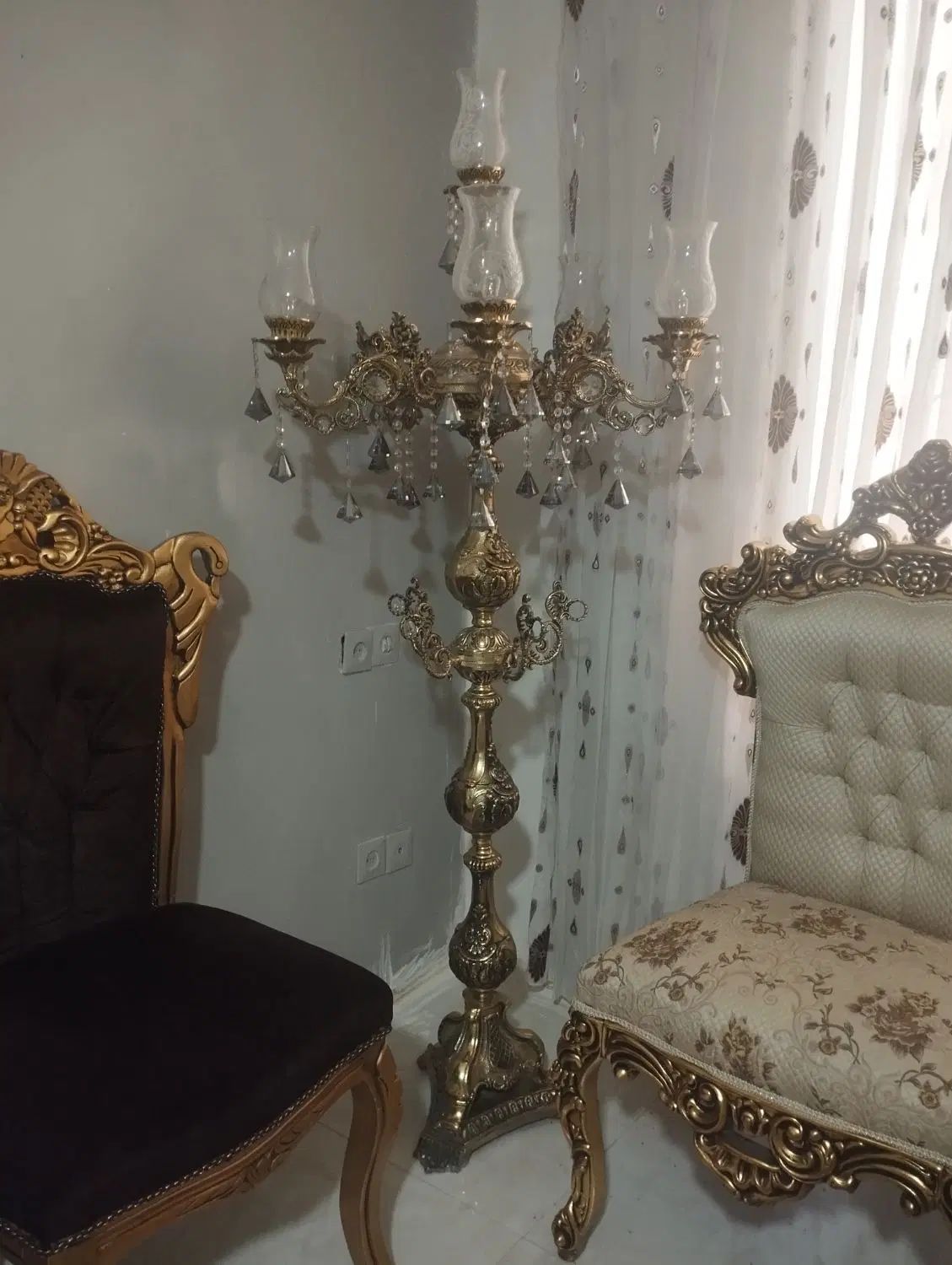 لوستر کنارسالنی مجلل اعیونی مدل شاه عباسی نو مناسب|لوستر و چراغ آویز|مشهد, رضاشهر|دیوار