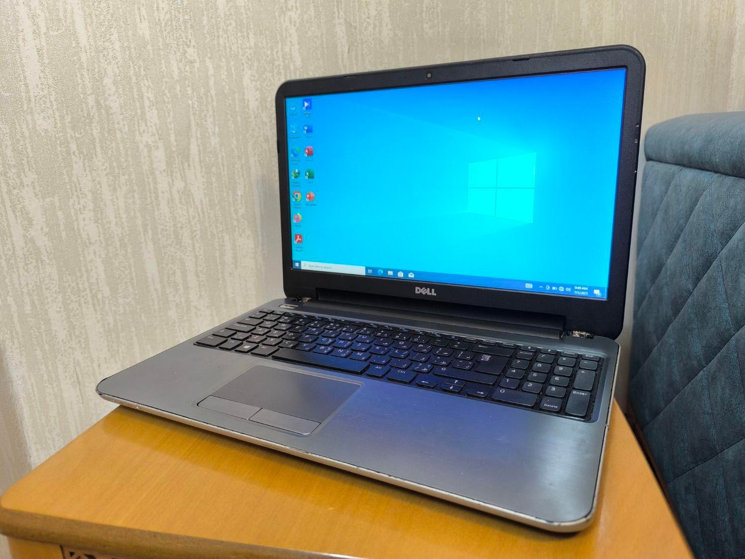 لپ تاپ دل i7 نسل ۴ ، گرافیک دار با هارد SSD|رایانه همراه|شیراز, زرهی|دیوار