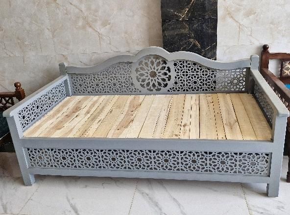 تخت تمام چوب سنتی|مبلمان خانگی و میز عسلی|اصفهان, ارغوانیه|دیوار