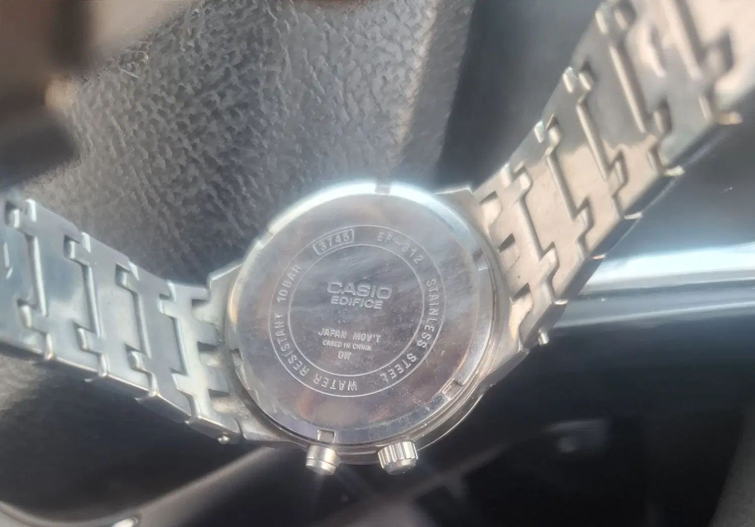 ساعت edifice casio wr100m|ساعت|کرج, شهرک جهان‌نما|دیوار