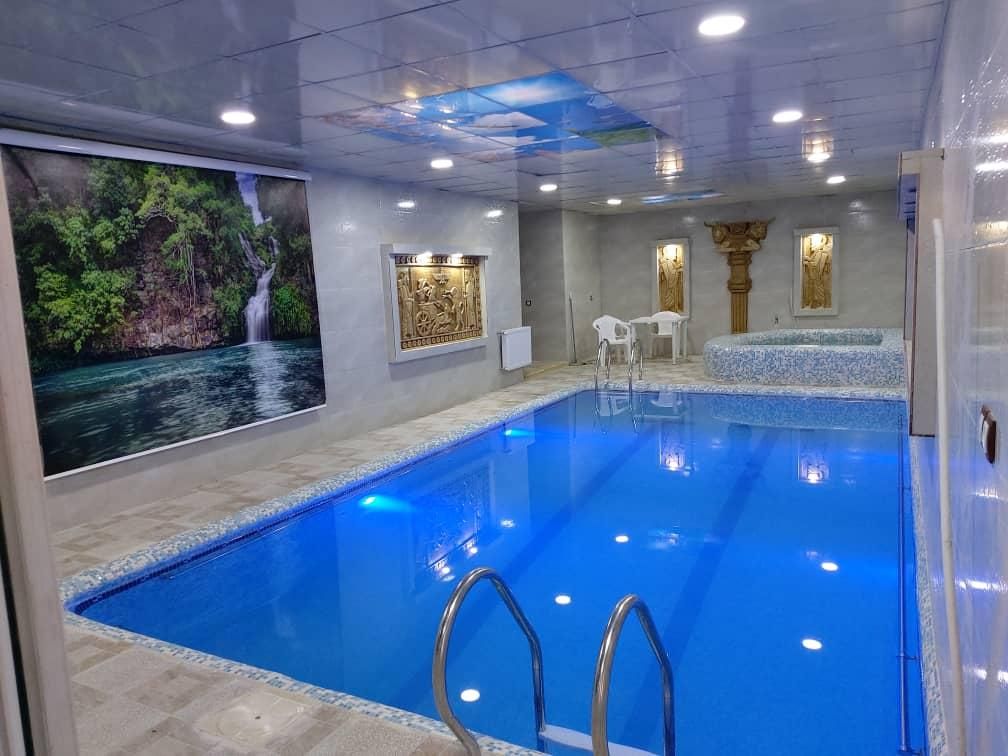 اجاره ویلا باغ استخر وجکوزی سرپوشیده ابگرم|اجارهٔ کوتاه‌مدت ویلا و باغ|شیراز, کودیان|دیوار