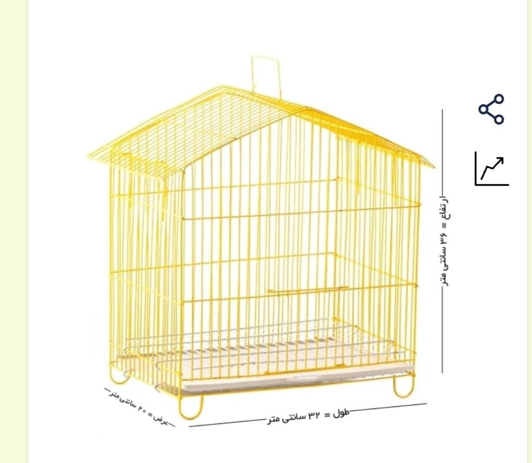 دوعدد قفس پرنده|لوازم جانبی حیوانات|ایلام, |دیوار