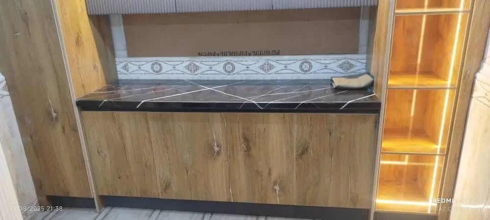 کابینت آماده طرح پله ای وکابینت کلاسیک ومیزکلاسیک|مصالح و تجهیزات ساختمان|چابهار, |دیوار