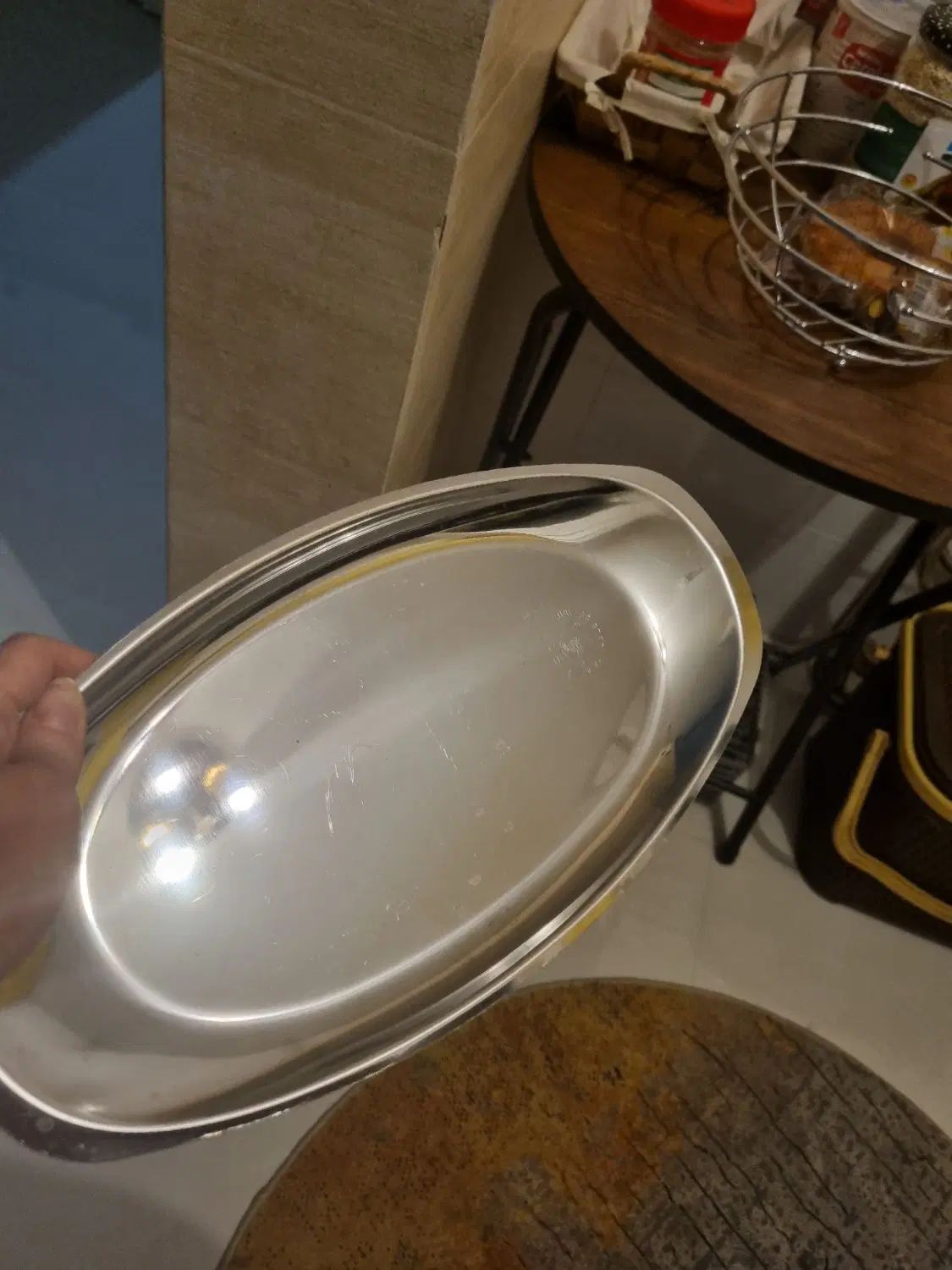دیس استیل ۲۱۰ گرمی نو|ظروف پخت‌وپز|مشهد, دانشجو|دیوار