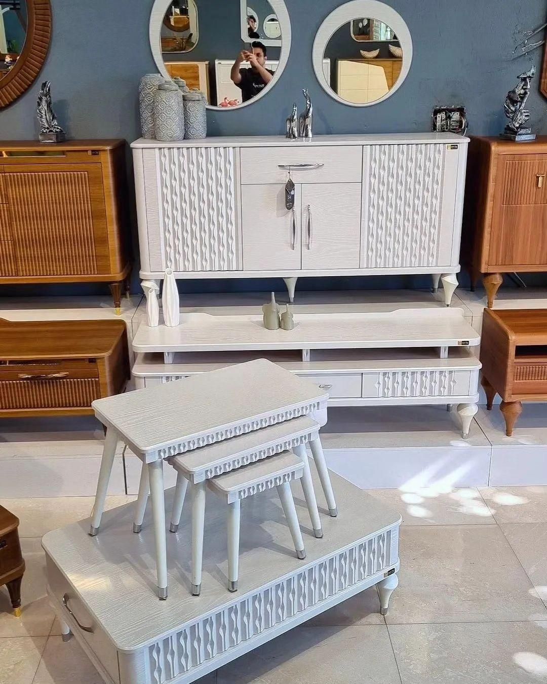 پخش انواع ست آینه کنسول نیلکا|بوفه، ویترین، کنسول|ارومیه, |دیوار