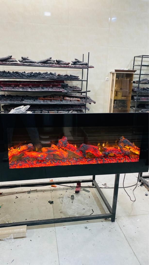 شومینه برقی باهیزم سه بعدی مدل۱۰۰۱۰|بخاری، هیتر، شومینه|فلاورجان, |دیوار