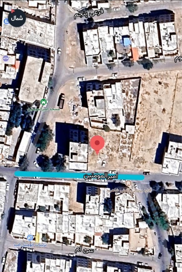 زمین امیرالمومنین باقابلیت ساخت تجاری*معاوضه‌ندارد|فروش زمین و ملک کلنگی|شاهرود, |دیوار