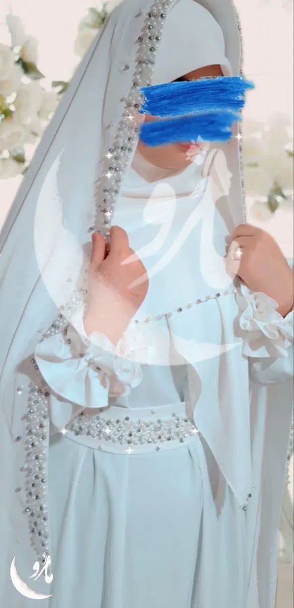 چادر مرواریددوزی و جواهردوزی عروس.عقد .بله برون|لباس|کاشمر, |دیوار