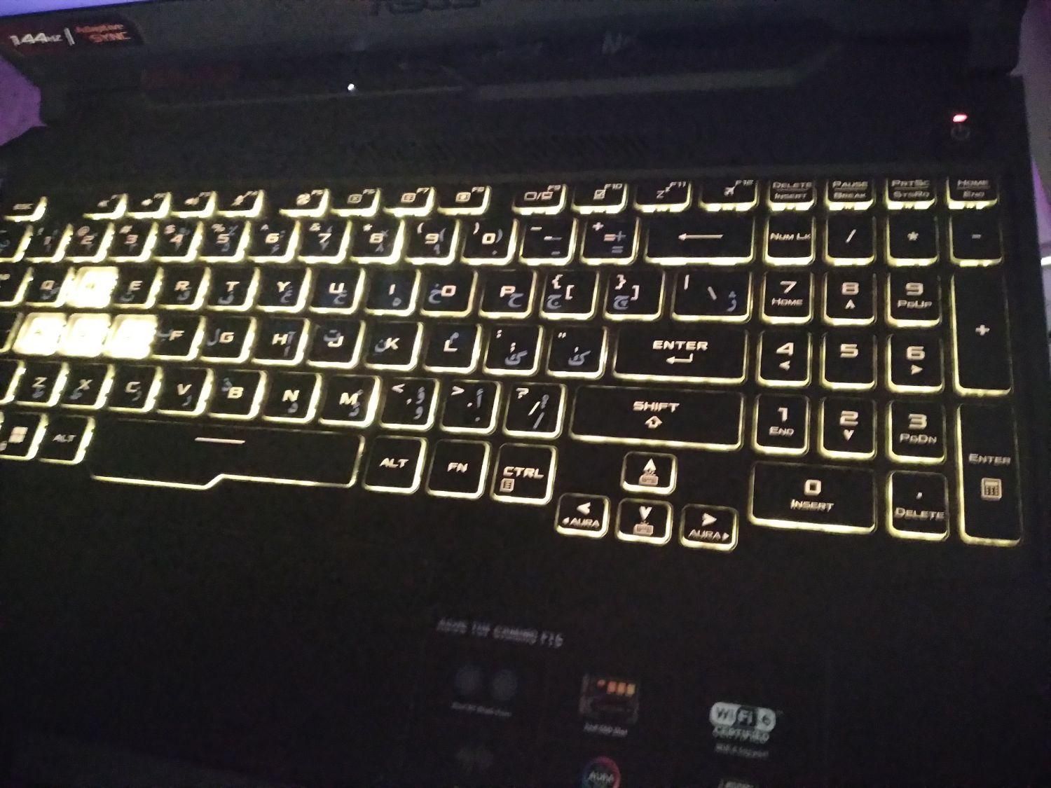 لپتاپ گیمینگ ایسوس F15 TuF GAMING|رایانه همراه|کرج, شهر جدید اندیشه|دیوار