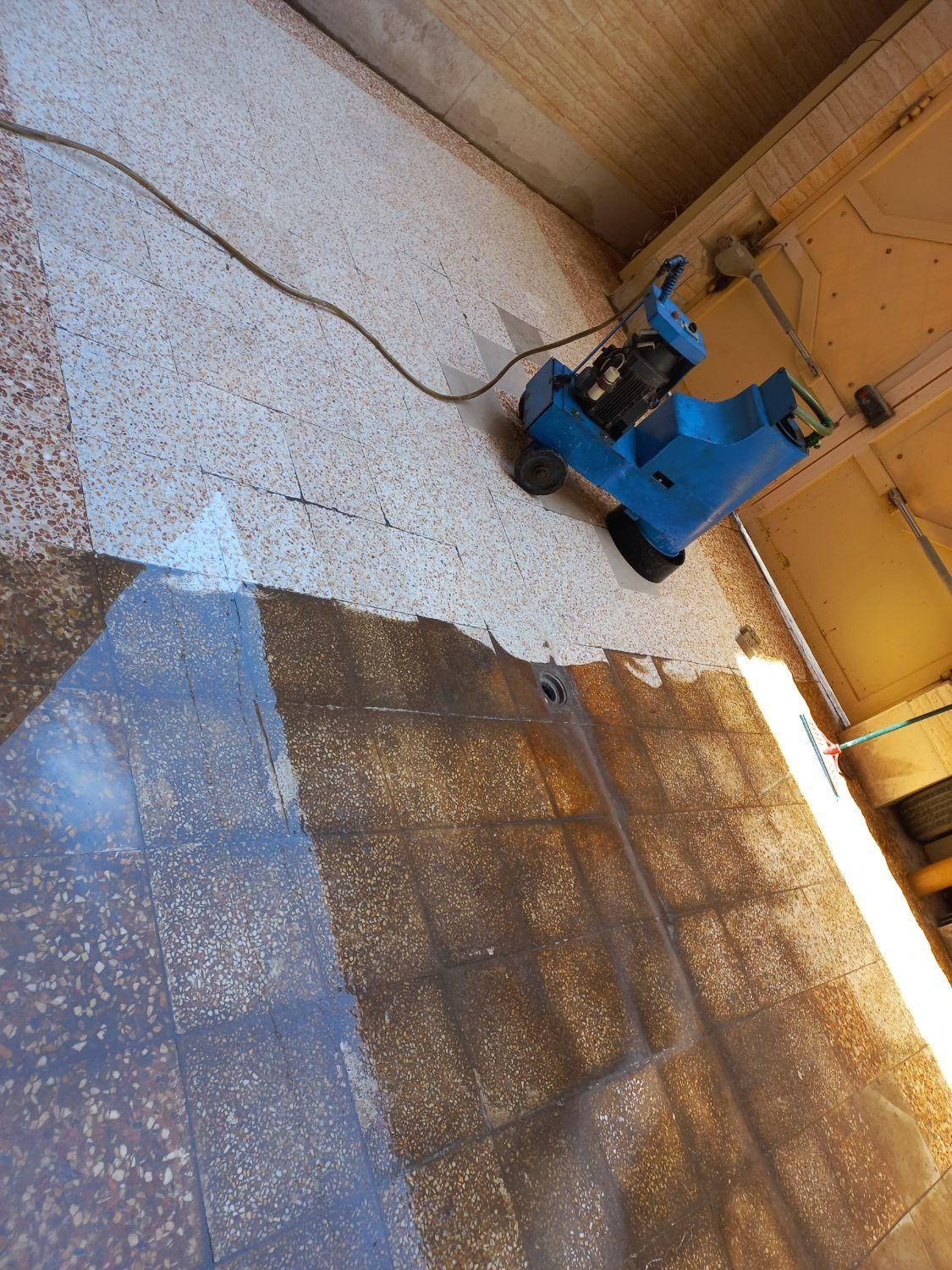 خدمات کفسابی کفساب کف سابی کاشی ساب بتن ساب|خدمات نظافت|آبادان, |دیوار