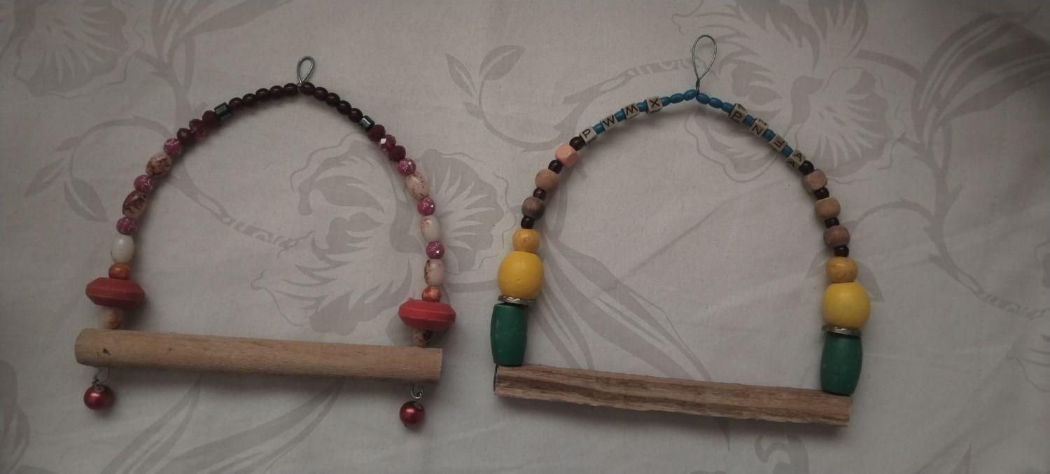 تاب ونردبان بازی پرندگان وهمستروآبخوری مخصوص همستر|لوازم جانبی حیوانات|سبزوار, کاشفی شمالی (دادگستری)|دیوار