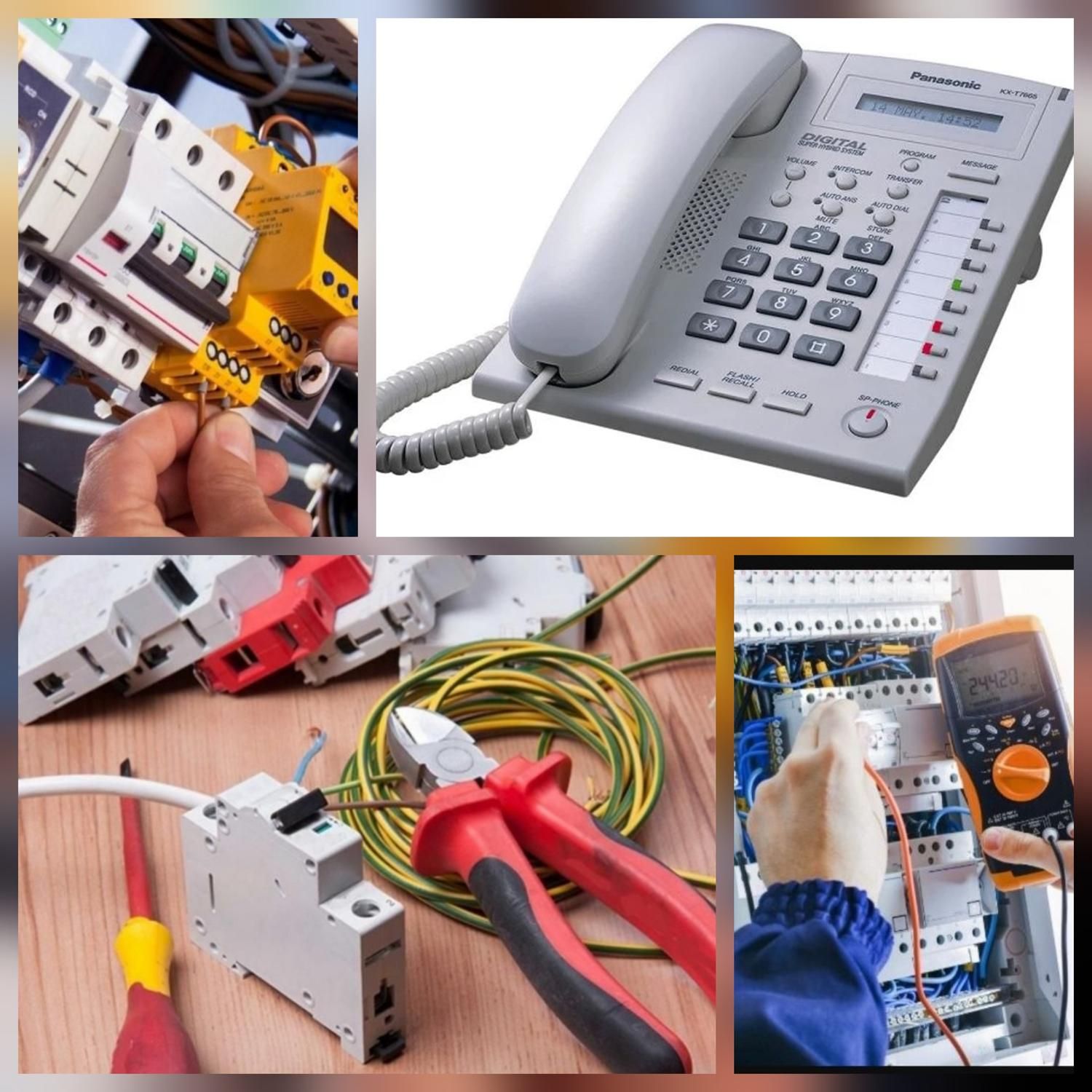 برقکار/اتصال برق/ خرابی تلفن مخابرات/سانترال/سیمکش|خدمات پیشه و مهارت|تبریز, |دیوار