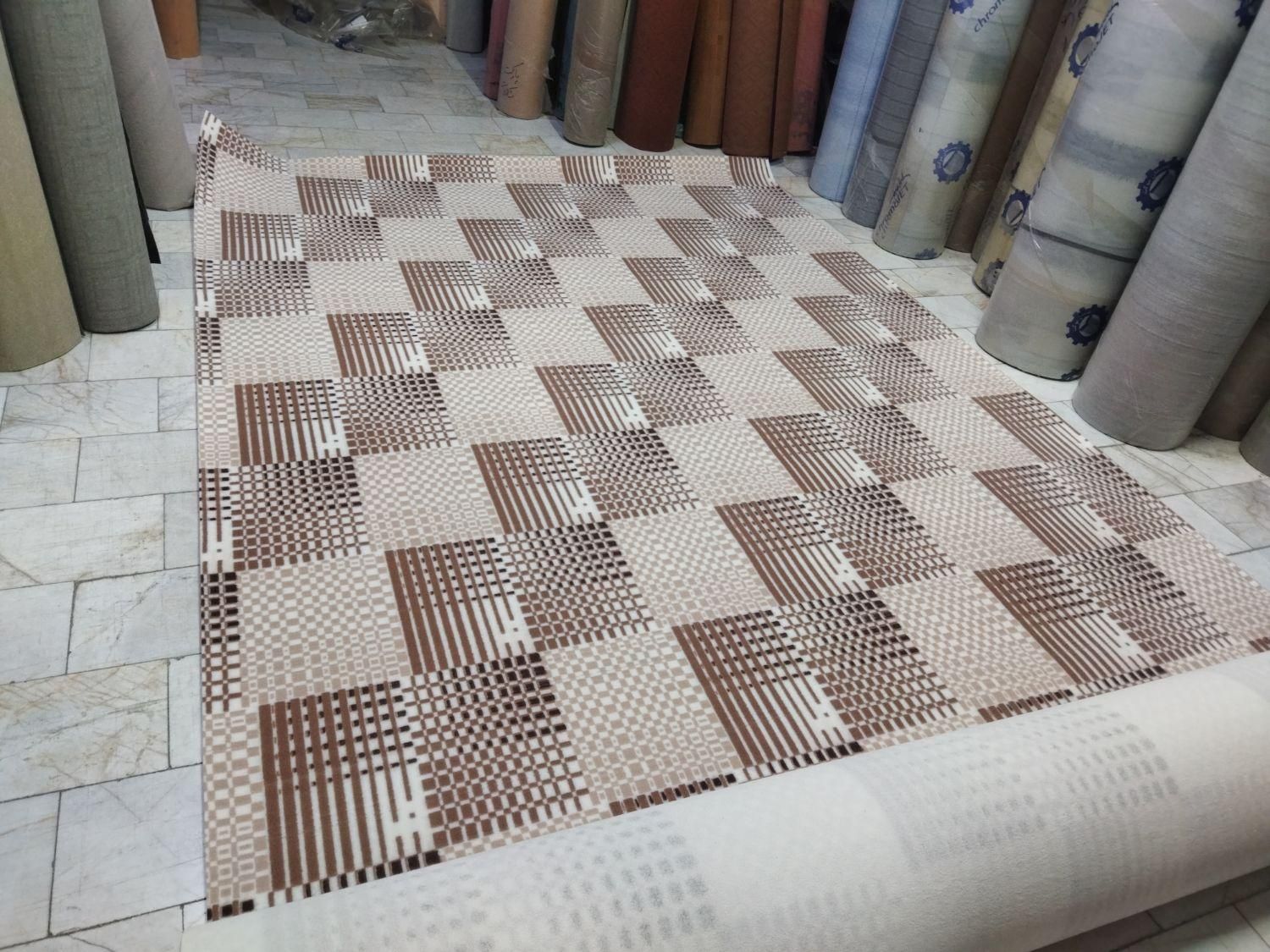 موکت قابل شستشو طرح پارکت|موکت|مشهد, توس (بلوار توس)|دیوار