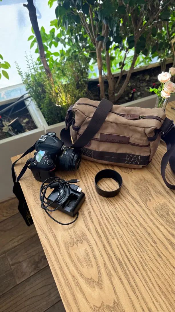nikon Full frame d610 + lens 50 + bag vangurd|دوربین عکاسی و فیلم‌برداری|تهران, قیطریه|دیوار
