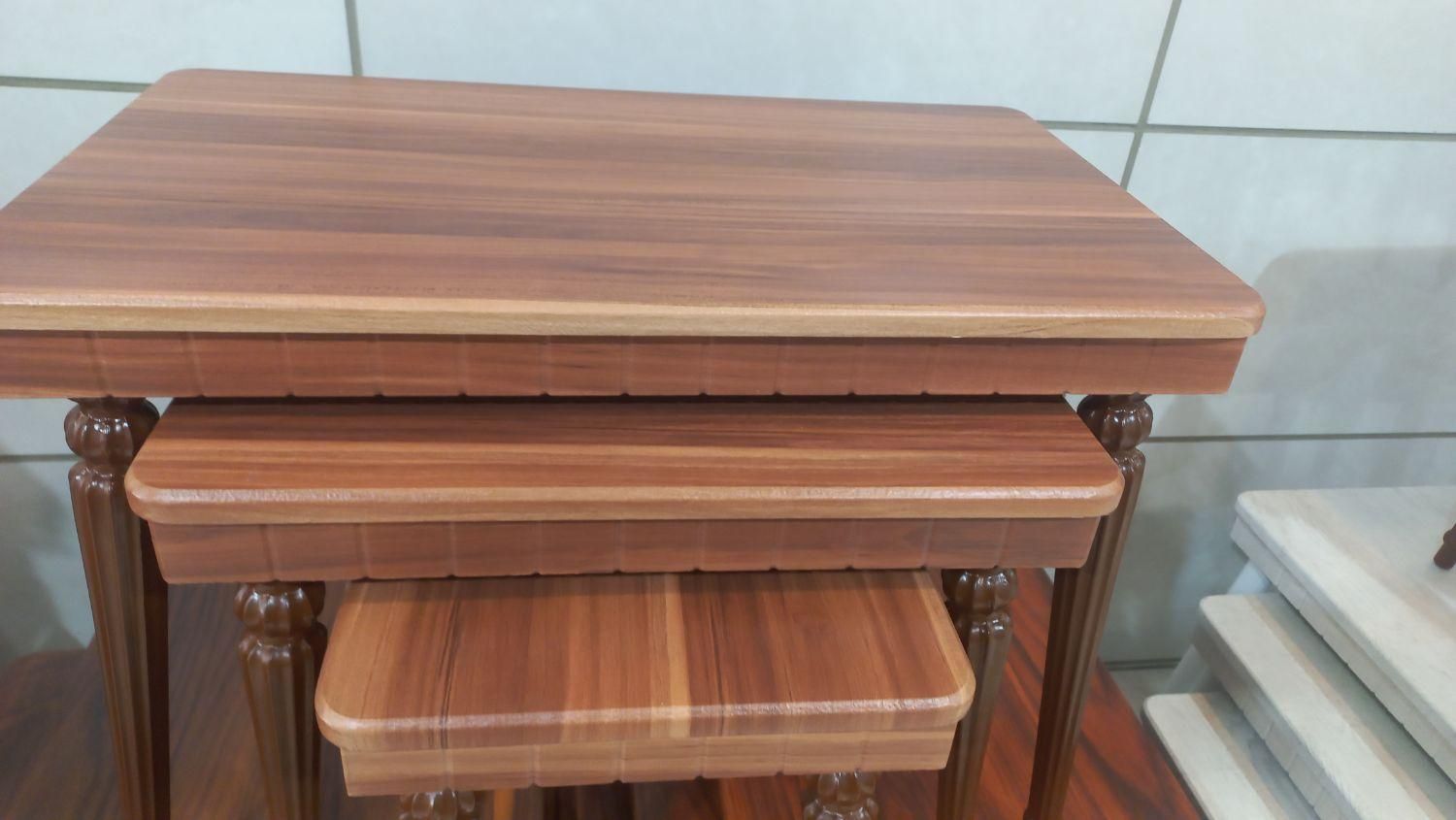 عسلی ۳ تیکه در دو رنگ بدون پیش پرداخت اقساطی|مبلمان خانگی و میز عسلی|همدان, |دیوار