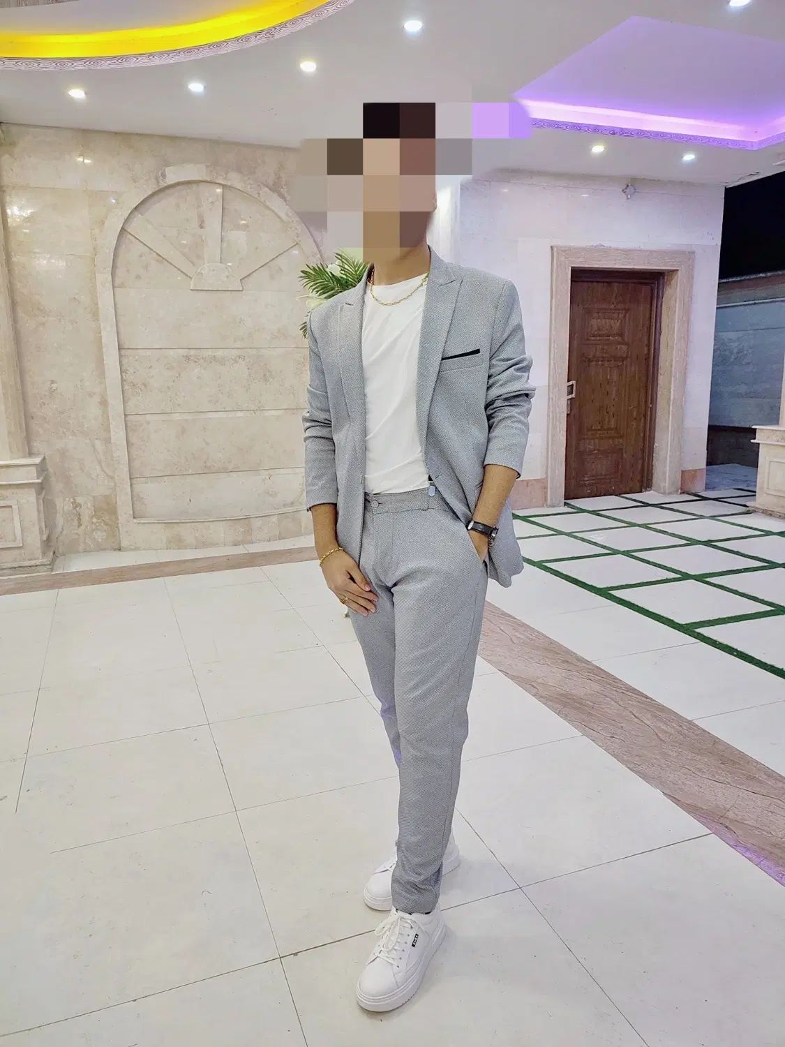 یک دست کت و شلوار مردانه سه تیکه (در حد نو)سایز ۵۰|لباس|رشت, حومه رشت|دیوار