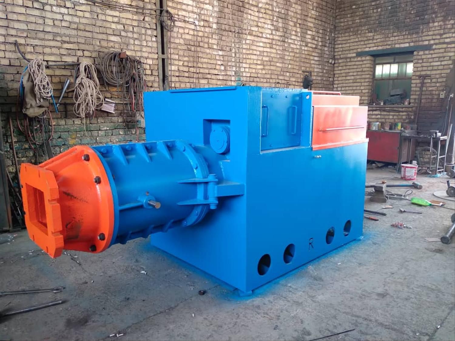 کوره دستگاه آجر سفال تیغه نما نسوز فشاری اقساطی|ماشینآلات صنعتی|اصفهان, باغ فردوس|دیوار