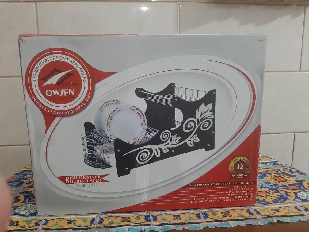 آبچکان ، کنار سینکی|آب‌چکان و نظم‌دهنده ظروف|کرمان, |دیوار
