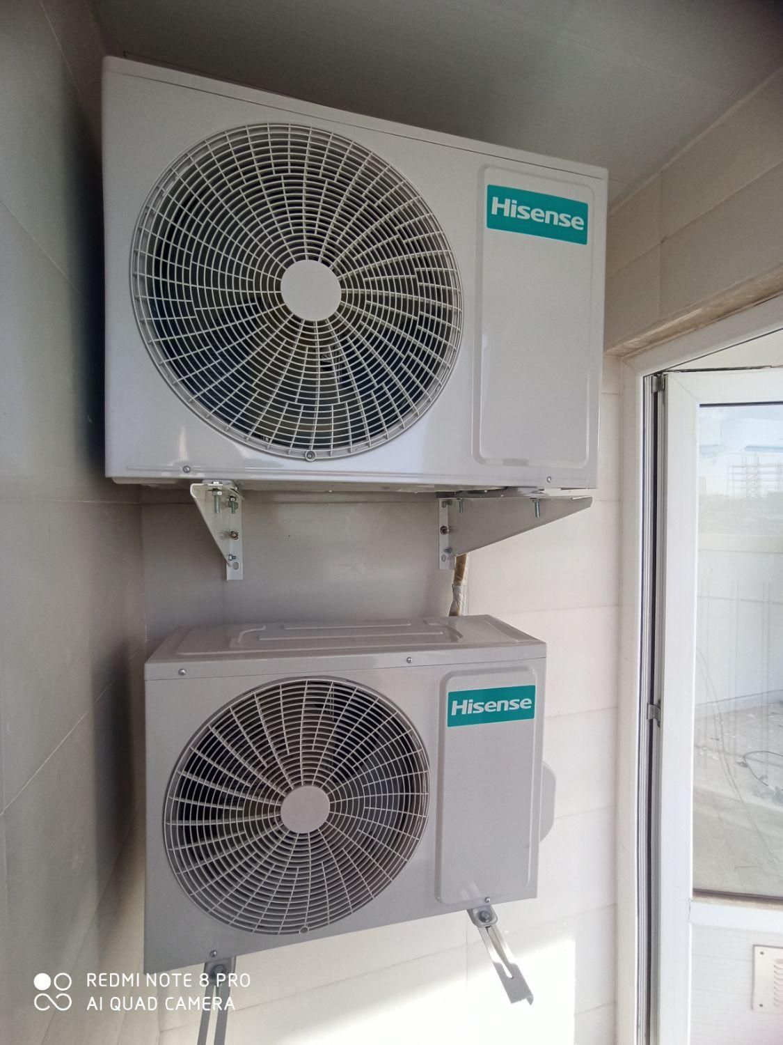 فروش کولرگازی(اسپیلت) هایسنس|کولر گازی و فن‌کوئل|بیرجند, |دیوار