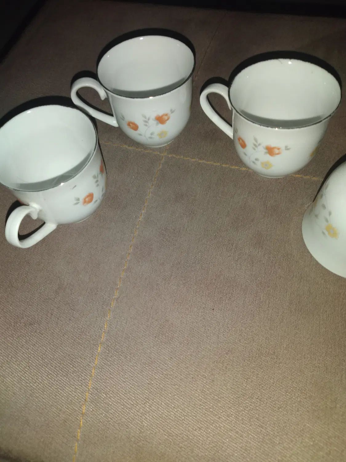 فنجان قهوه خوری چینی قدیمی ۴عدد|ظروف سرو و پذیرایی|تهران, جیحون|دیوار