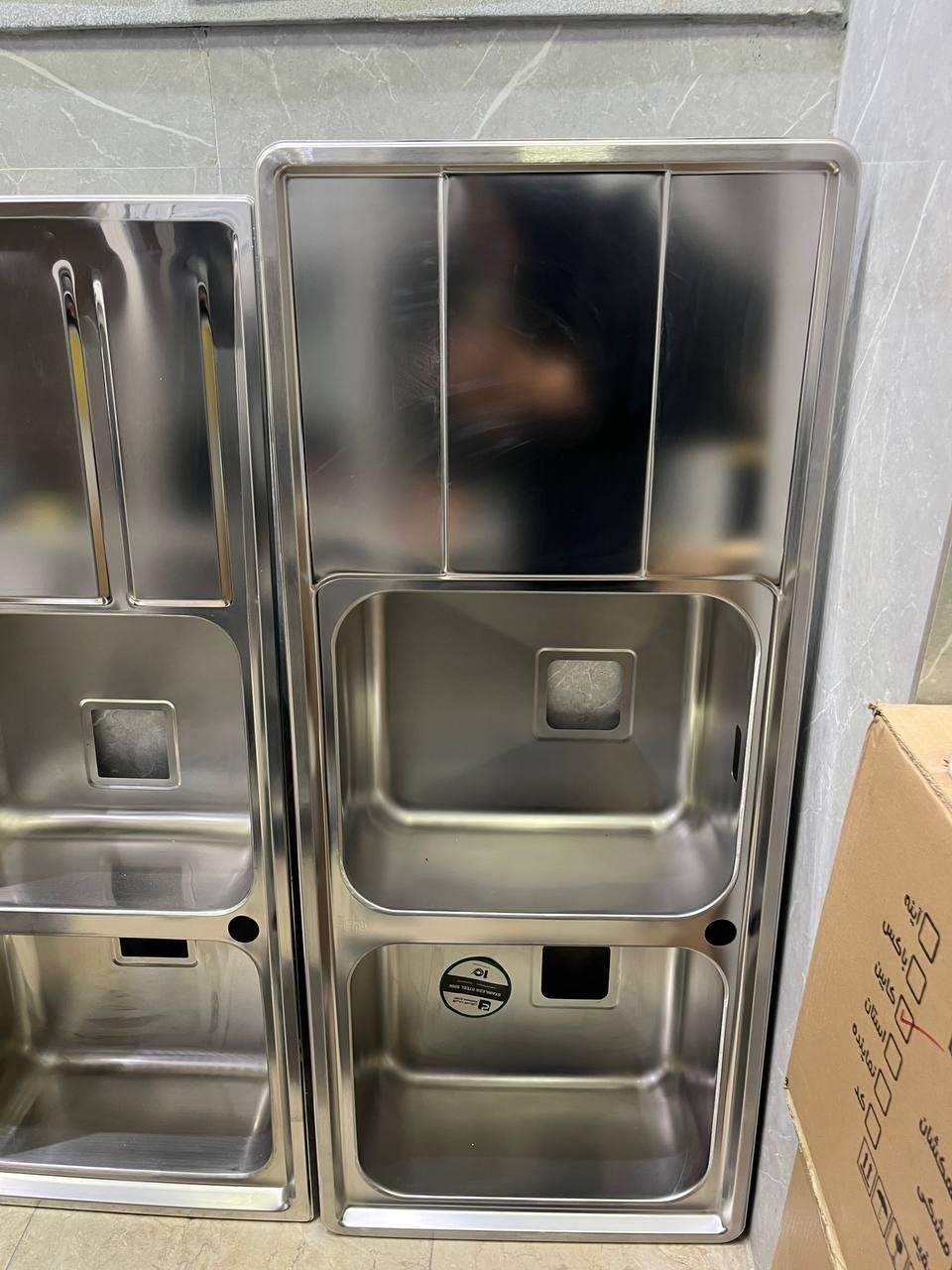 سینک استیل توکار فانتزی|مصالح و تجهیزات ساختمان|اصفهان, سرچشمه|دیوار