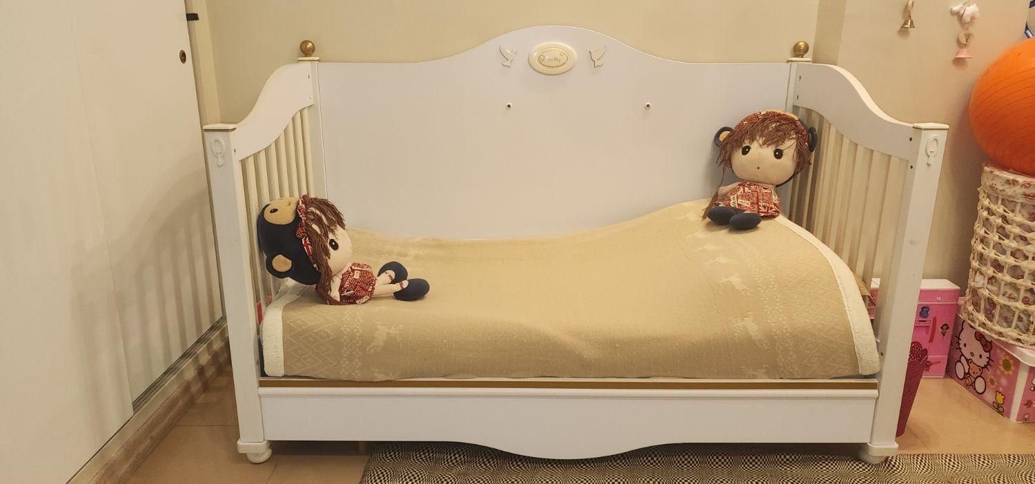 سرویس تخت خواب نوزادنوجوان دوقلوساحل چوب|تخت و سرویس خواب|تهران, سازمان آب|دیوار