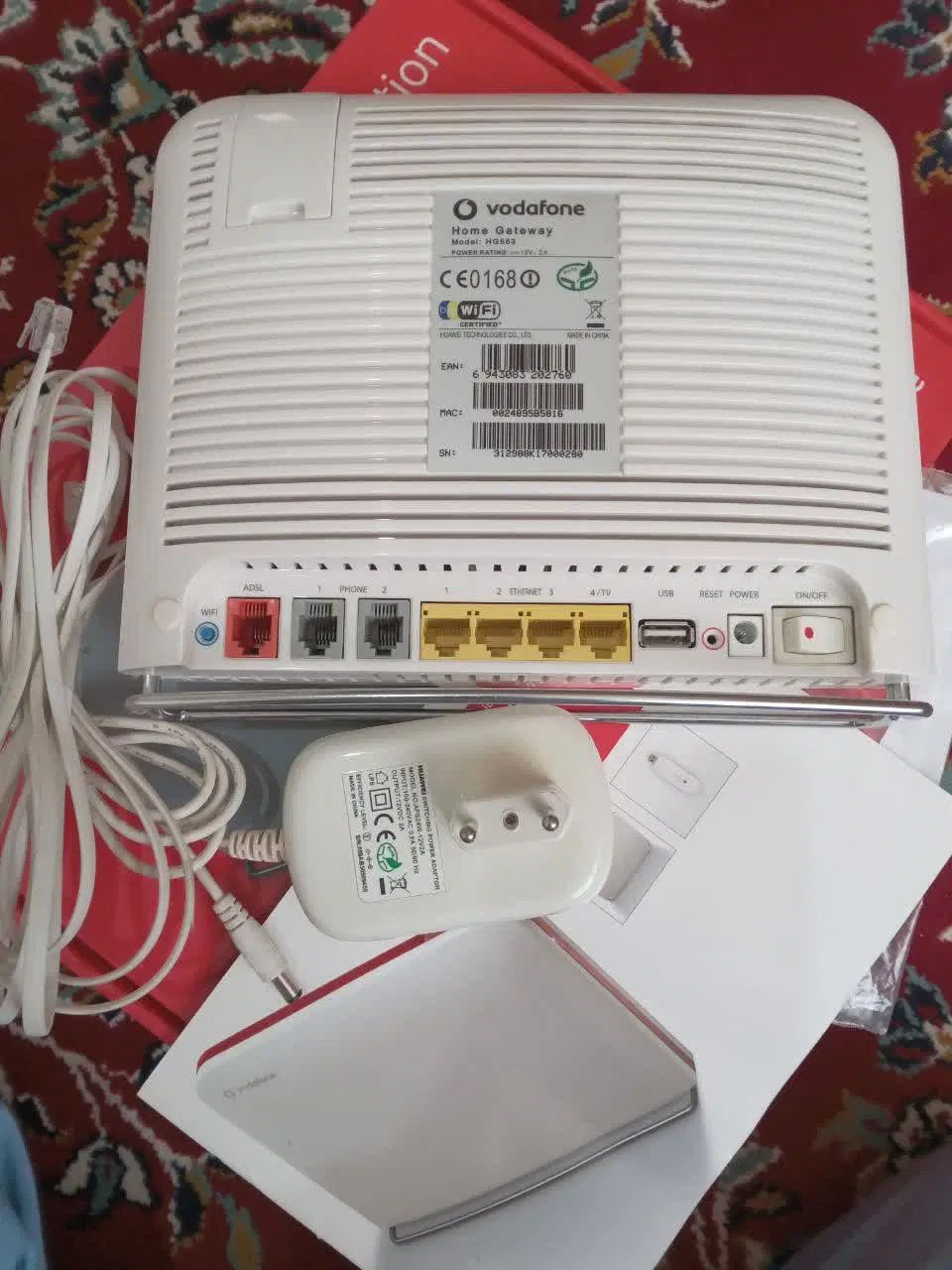 مودم ADSl ودافون|مودم و تجهیزات شبکه|مشهد, توس (بلوار توس)|دیوار
