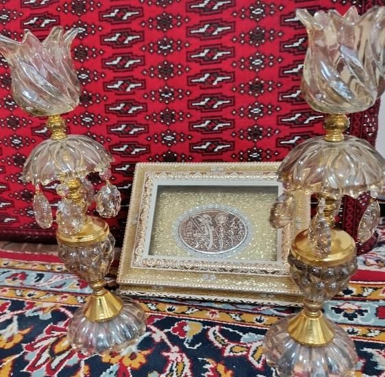 شمعدان|لوستر و چراغ آویز|مشهد, شهرک شهید باهنر|دیوار