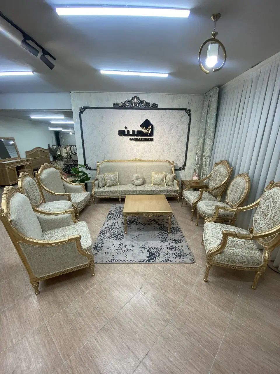 مبل مدل استیل کاجی تعویض مبلمان کهنه|مبلمان خانگی و میز عسلی|مشهد, سرافرازان|دیوار