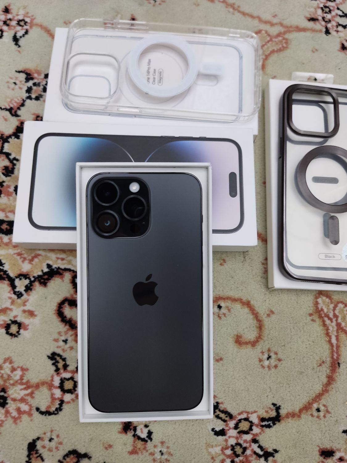 iphone 14 pro max هلث 100 درحد اکبند|موبایل|قم, زنبیل آباد|دیوار