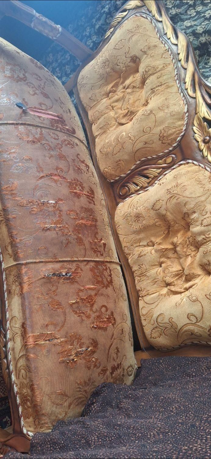 مبل سلطنتی ۹ نفره|مبلمان خانگی و میز عسلی|زاهدان, |دیوار